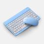 Imagem de Teclado Sem Fio Bluetooth Recarregável Com Mouse - AZUL