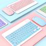 Imagem de Teclado Sem Fio Bluetooth Recarregável Com Mouse Roxo