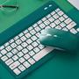 Imagem de Teclado Sem Fio Bluetooth Recarregável Com Mouse - VERDE ESC