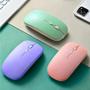 Imagem de Teclado Sem Fio Bluetooth Recarregável Com Mouse - VERDE ESC