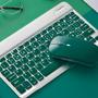 Imagem de Teclado Sem Fio Bluetooth Recarregável Com Mouse - VERDE ESC