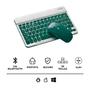 Imagem de Teclado Sem Fio Bluetooth Recarregável Com Mouse - VERDE ESC