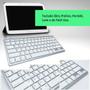 Imagem de Teclado Sem Fio Bluetooth Wireless Para Tablet iPad Notebook Celular Portátil