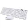 Imagem de Teclado sem fio com mouse SLIM BRANCO