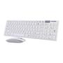 Imagem de Teclado sem fio com mouse SLIM BRANCO