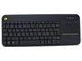 Imagem de Teclado sem Fio com Touchpad Logitech ABNT2 - Cinza K400 Plus