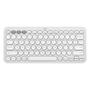 Imagem de Teclado Sem Fio Logitech, Bluetooth e USB, Pebble Keys 2 K380s, Easy-Switch e Pilha Inclusa, Branco - 920-011790