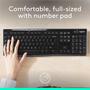 Imagem de Teclado Sem Fio Logitech K270 - Tamanho Normal - Compatível com Windows