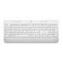 Imagem de Teclado sem Fio Logitech K650 - Padrão US - Receptor USB LogiBolt ou Bluetooth - Branco - 920-010965