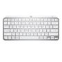 Imagem de Teclado Sem Fio Logitech MX Keys Mini, Iluminação Smart, Bluetooth, USB, Easy-Switch, Recarregável, Cinza Claro - 920-010506