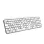 Imagem de Teclado Sem Fio Logitech MX Keys S, Iluminação Inteligente, Bluetooth ou USB Tipo-C e Logi Bolt, Bateria Recarregável, Cinza - 920-011564