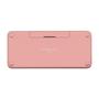 Imagem de Teclado Sem Fio Logitech Pebble Keys 2 K380s Bluetooth Rosa US -  920-011791