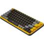 Imagem de Teclado Sem Fio Logitech Pop Keys - Blast Yellow (Ingles) (920-010707)