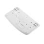 Imagem de Teclado Sem Fio Logitech Wave Keys Bluetooth USB Ergonômico Branco US 920-012282