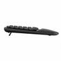 Imagem de Teclado Sem Fio Logitech Wave Keys Bluetooth USB Ergonômico Preto US - 920-012281