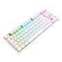 Imagem de Teclado Sem Fio Mecânico Gamer Kumara Pro, RGB, Switch Red, Wireless e Bluetooth, Branco - K552RGB-BRS-W