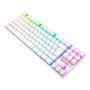 Imagem de Teclado Sem Fio Mecânico Gamer Kumara Pro, RGB, Switch Red, Wireless e Bluetooth, Branco - K552RGB-BRS-W