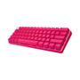 Imagem de Teclado Sem Fio Mecânico Gamer Logitech G PRO X 60 Lightspeed, RGB, Bluetooth, Compatível com Windows, Rosa Magenta - 920-011940