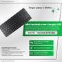Imagem de Teclado Sem Fio Preto com Dongle USB - Compatível com Android, PC e TV