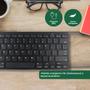 Imagem de Teclado Sem Fio Preto com Dongle USB - Compatível com Android, PC e TV