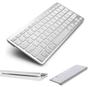 Imagem de Teclado Sem Fio Ultra Fino Bluetooth Para Tablet e Celular, Computador