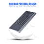 Imagem de Teclado Sem Fio Yoidesu MC-41AG com Touchpad - 59 Teclas - Preto