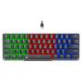 Imagem de Teclado Semi Mecânico Gamer Rise Mode G2 Mini, RGB, USB-C, Layout 60%, Preto - RM-TG-02-B