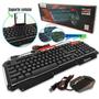 Imagem de Teclado semi mecanico para pc + mouse com fio (combo gamer)  xtrad hk-8500