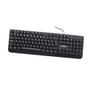 Imagem de Teclado Simples PS2 Padrão ABNT2 Preto 01824 Bright 01un