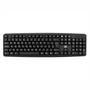 Imagem de Teclado Simples USB Padrão ABNT2 Preto 0014 Bright 01un