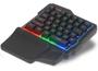 Imagem de Teclado Single Hand Uma Mão Usb Rgb Multimídia Pc Notebook