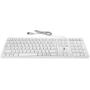 Imagem de Teclado Slim Rise Mode, USB 2.0, ABNT2, Branco - RM-TS-FW