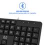 Imagem de Teclado Slim Standard Com fio USB Preto Multi (Multilaser) - TC065