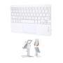 Imagem de Teclado Touchpad Bluetooth + Suporte Para Tablet Motorola Tab G70