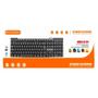 Imagem de Teclado USB Com Fio ABNT2 Resistente a respindo d'agua