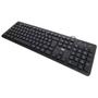 Imagem de Teclado USB Com Fio Multimidia Computador Plug Play Preto