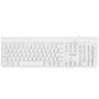 Imagem de Teclado Usb Dynamic Circle Abnt2 Teclas Redondas Branco