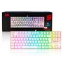 Imagem de Teclado Usb Gamer Mecanico Kumara White RGB PT/BR ABNT2 K552W-RGB-PT-BLUE Redragon