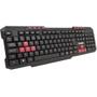 Imagem de Teclado Usb Gamer Teclas Vermelhas Shey Evolut Eg209