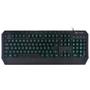 Imagem de Teclado USB Gamer VX Gaming Draco com Macros, Multimidia LED 3 Cores ABNT2 Preto - GT400