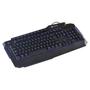 Imagem de Teclado usb gamer vx gaming hercules com multimidia led 3 cores cabo usb 1.8 metros abnt2 preto - gt200