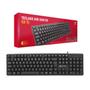 Imagem de Teclado USB KB-15BK Preto Com Fio - C3Tech