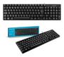 Imagem de Teclado USB Slim ABNT2 Plug & Play Resistente à Água TC193