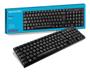 Imagem de Teclado USB Slim ABNT2 Plug & Play Resistente à Água TC193