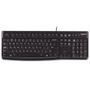 Imagem de Teclado usb slim k120 abnt2 preto logitech