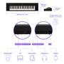 Imagem de Teclado Yamaha NP15B Piaggero Preto 61 Teclas com Fonte