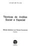 Imagem de Técnicas De Análise Social E Espacial - Coleção Com 7 Volumes