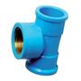 Imagem de Tee Azul Fortlev 1/2 X 1/2 ./ Kit Com 20 Unidades