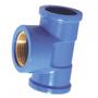 Imagem de Tee Azul Krona Liso Rosca 20Mm X 1/2''  504 ./ Kit Com 20