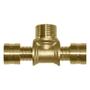 Imagem de Tee com Terminal Macho Metalico para PEX DN25 x 3/4" Amanco